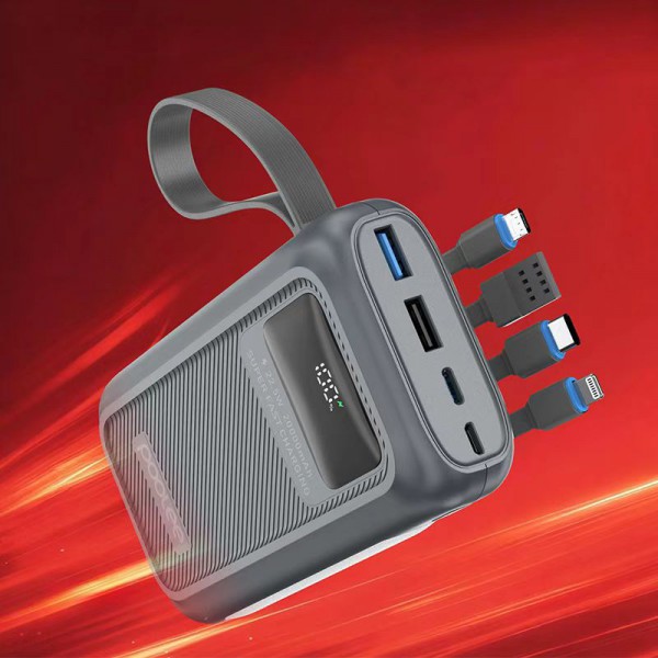 Poolee 20000mAh 22.5W Fast Charging Power Bank - Link