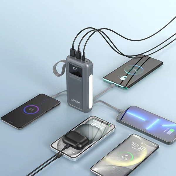 Poolee 20000mAh 22.5W Fast Charging Power Bank - Link