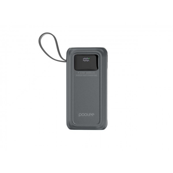 Poolee 20000mAh 22.5W Fast Charging Power Bank - L...