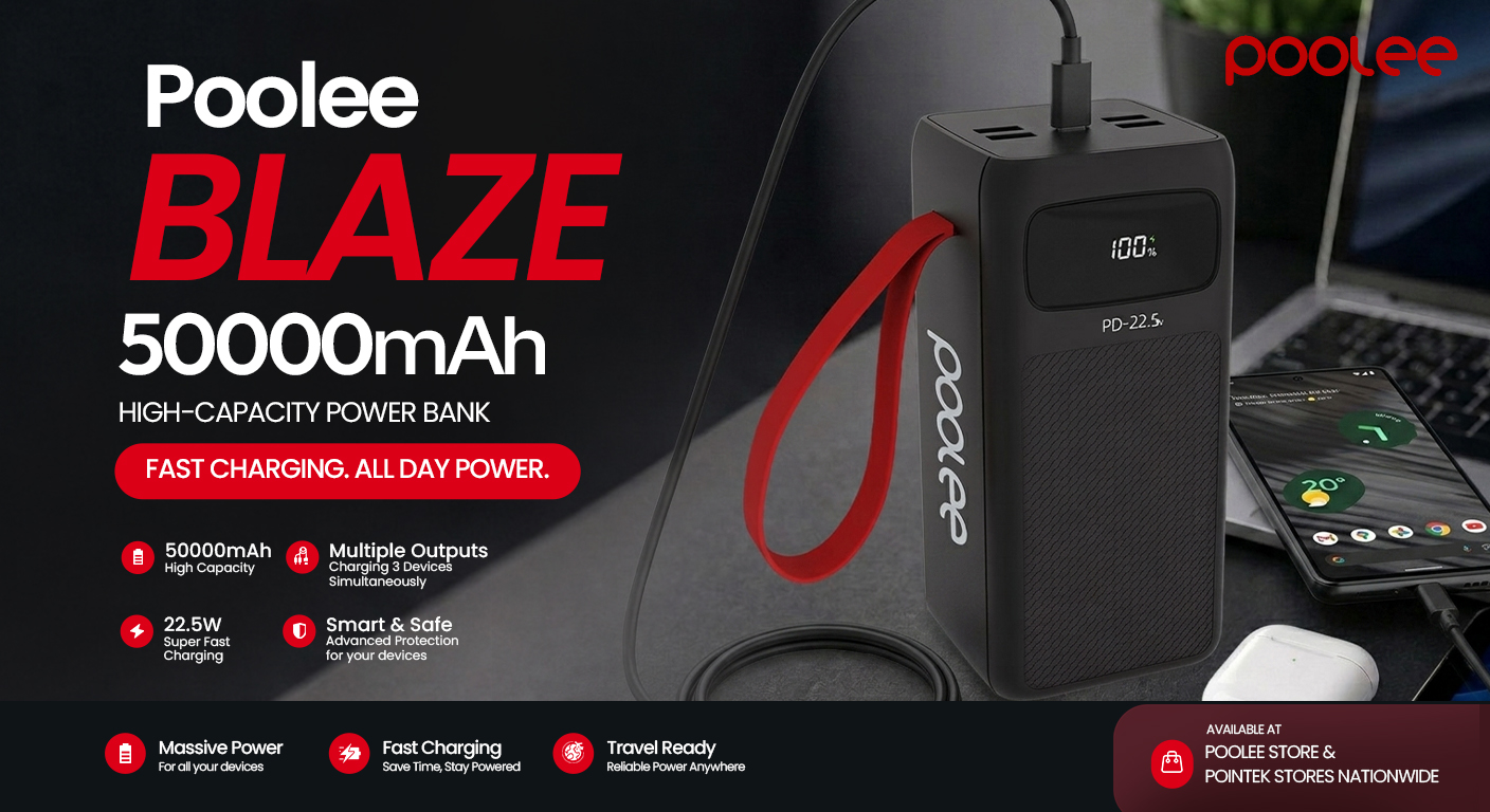 poolee blaze power bank in nigeria
